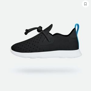 Native Kids Apollo Moc Black Shoes